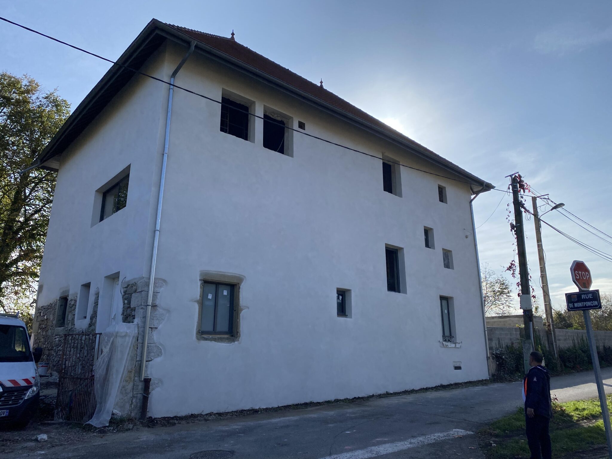 ITI+Enduit Monocouche sur Pisé-Maison à Voiron apres 3